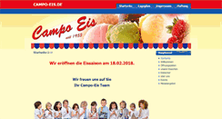 Desktop Screenshot of campo-eis.de